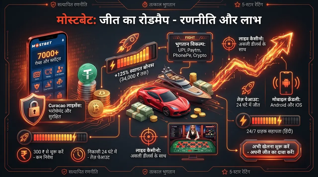 mostbet casino में खेलें
