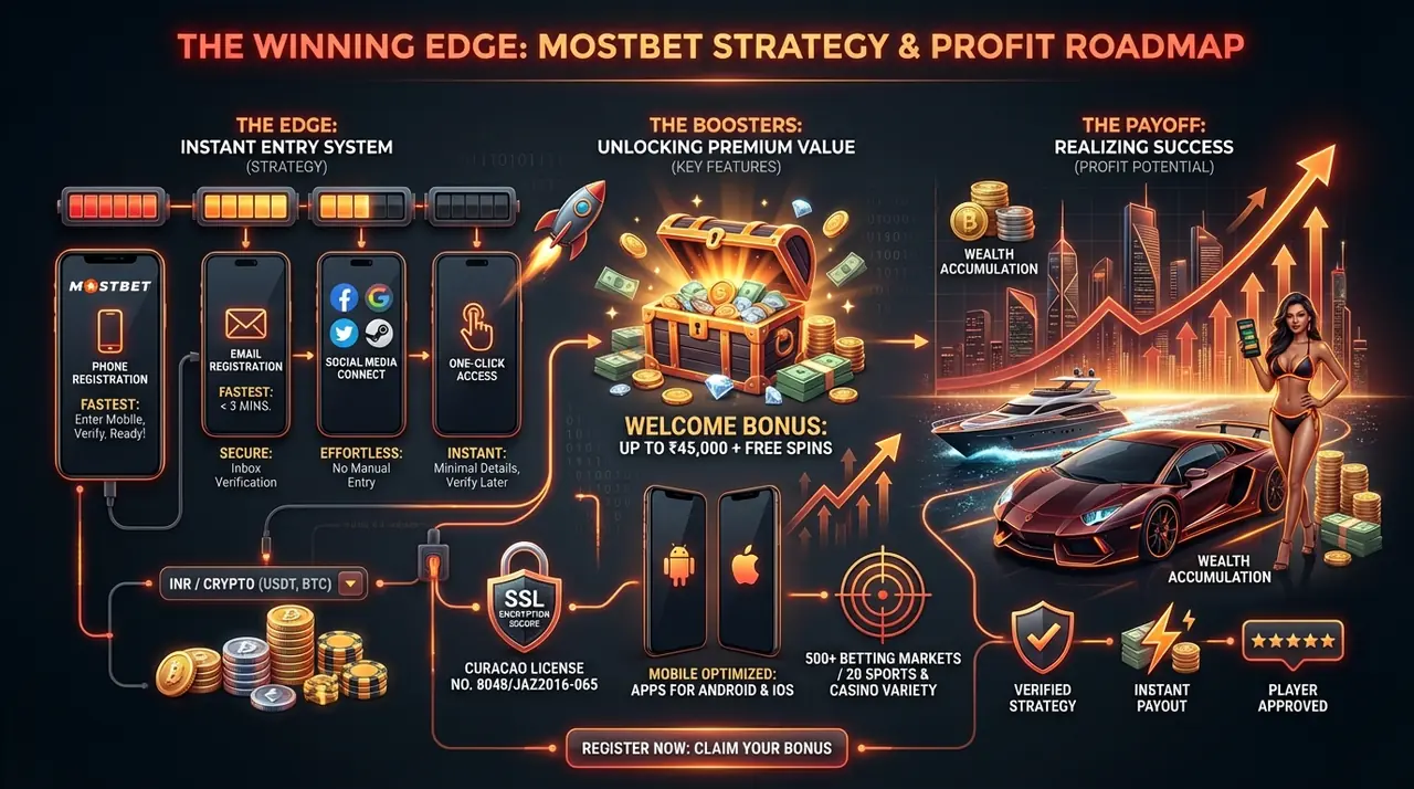 Mostbet registration